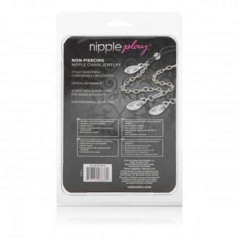 Зажимы на соски Non-Piercing Nipple Chain Jewelry